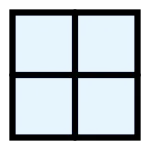 Layout Grid SVG Icon